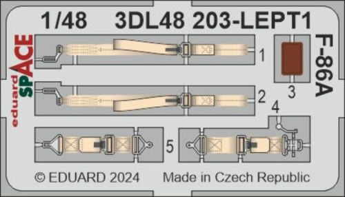 Eduard F-86A SPACE CLEAR PROP 1:48 (3DL48203)