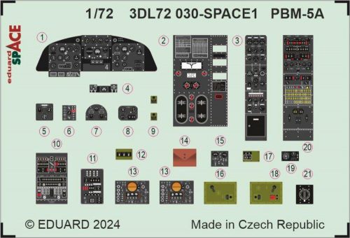 Eduard PBM-5A SPACE ACADEMY 1:72 (3DL72030)