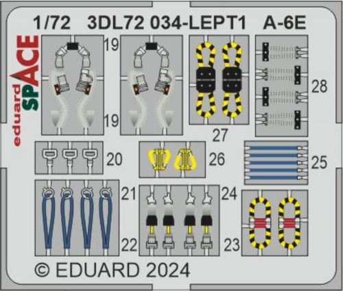 Eduard A-6E SPACE 1:72 (3DL72034)