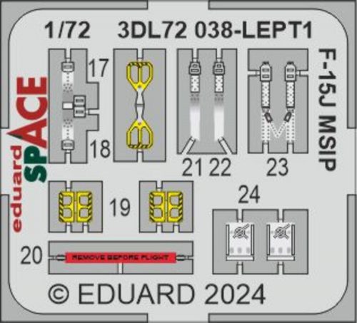 Eduard F-15J MSIP SPACE 1:72 (3DL72038)