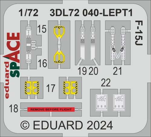 Eduard F-15J SPACE 1:72 (3DL72040)