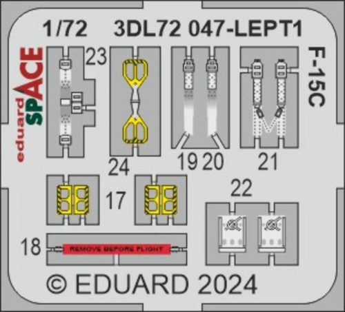 Eduard F-15C SPACE 1:72 (3DL72047)