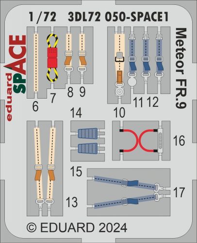 Eduard Meteor FR.9 SPACE AIRFIX 1:72 (3DL72050)