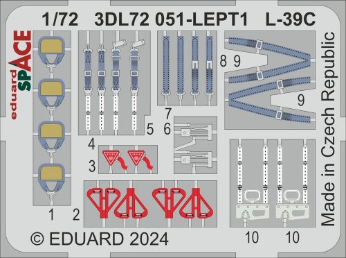 Eduard L-39C SPACE EDUARD 1:72 (3DL72051)