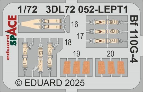 Eduard Bf 110G-4 SPACE   EDUARD 1:72 (3DL72052)