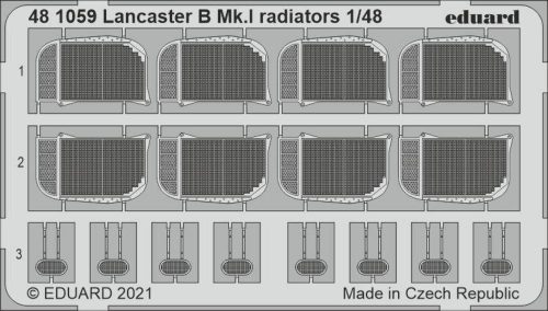 Eduard Lancaster B Mk.I radiators 1/48 for HKM 1:48 (481059)