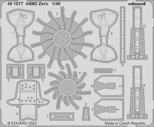 Eduard A6M2 Zero for EDUARD 1:48 (481077)