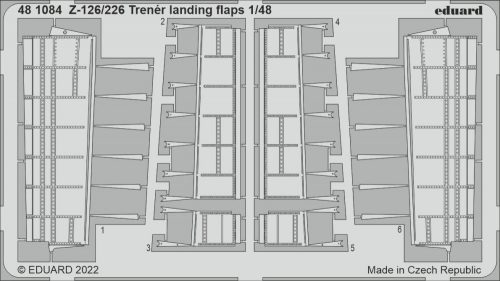 Eduard Z-126/226 Trener landing flaps for EDUARD 1:48 (481084)