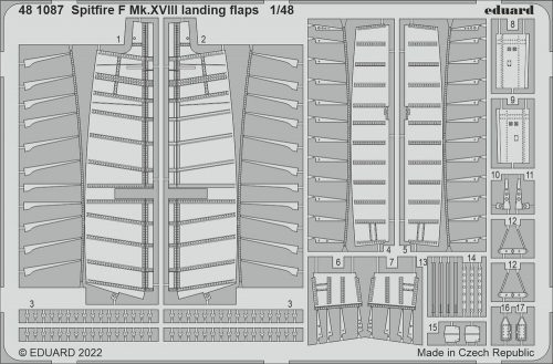 Eduard Spitfire F Mk.XVIII landing flaps 1:48 (481087)