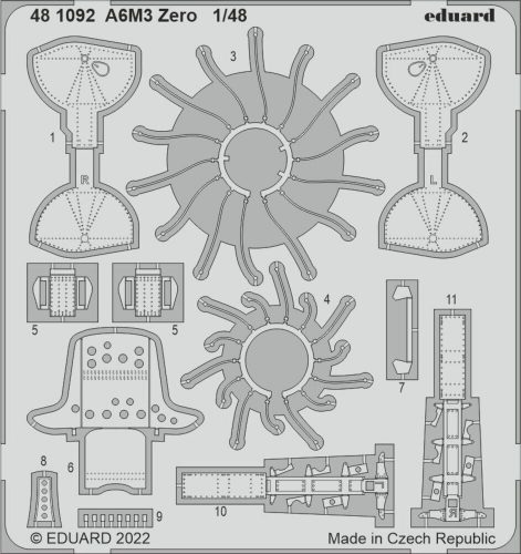 Eduard A6M3 Zero for EDUARD 1:48 (481092)