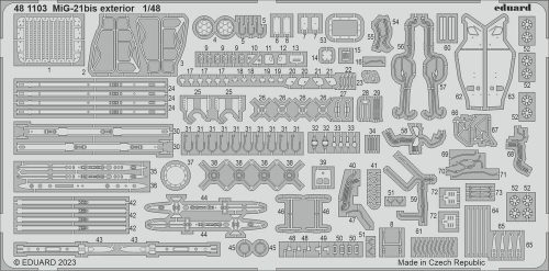 Eduard MiG-21bis exterior EDUARD 1:48 (481103)