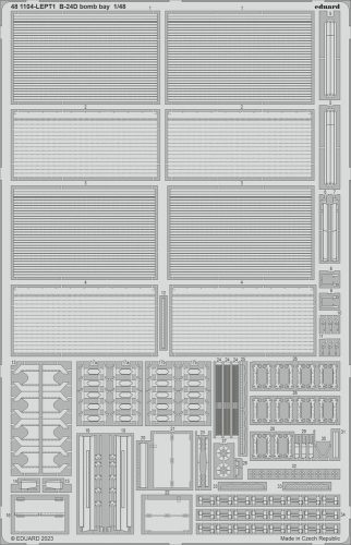 Eduard B-24D bomb bay 1/48 REVELL 1:48 (481104)