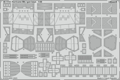 Eduard Hurricane Mk.I gun bays 1/48 HOBBY BOSS 1:48 (481114)