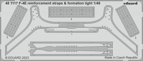 Eduard F-4E reinforcement straps & formation lights 1/48 MENG 1:48 (481117)