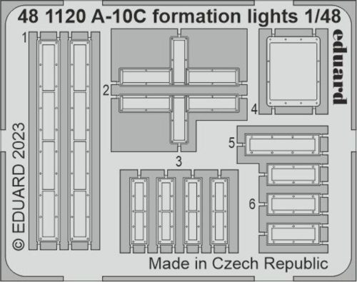 Eduard A-10C formation lights 1/48 ACADEMY 1:48 (481120)