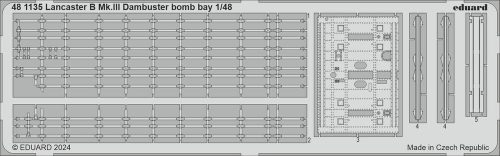 Eduard Lancaster B Mk.III Dambuster bomb bay HKM 1:48 (481135)