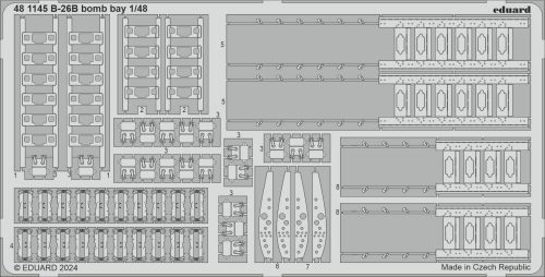 Eduard B-26B bomb bay 1:48 (481145)