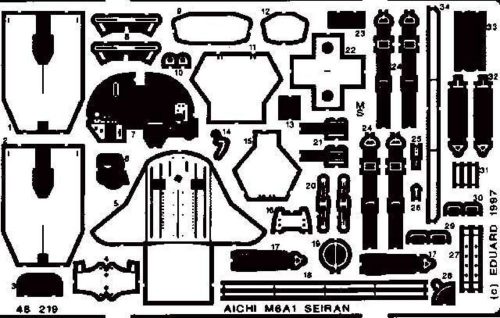 Eduard M6A-1 Seiran 1:48 (48219)