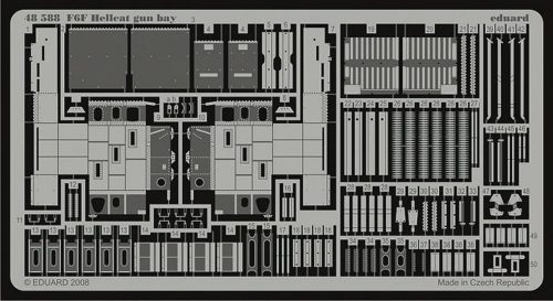Eduard F6F Hellcat gun bay für Eduard Bausatz 1:48 (48588)