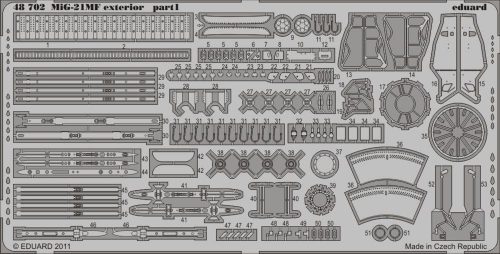 Eduard MiG-21 MF exterior for Eduard 1:48 (48702)