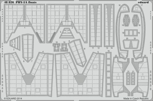 Eduard PBY-5A floats for Revell 1:48 (48826)