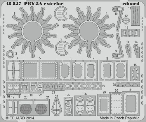 Eduard PBY-5A exterior for Revell 1:48 (48827)