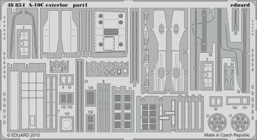 Eduard A-10C exterior for Italeri 1:48 (48854)