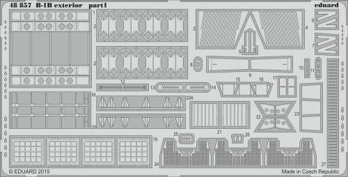 Eduard B-1B exterior for Revell 1:48 (48857)