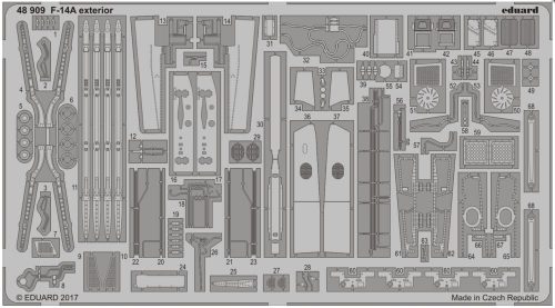 Eduard F-14A exterior for Tamiya 1:48 (48909)