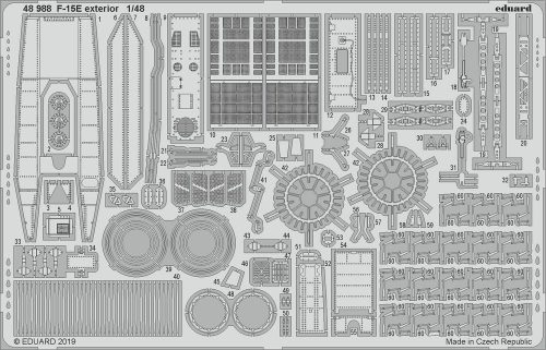 Eduard F-15E exterior for Great Wall Hobby 1:48 (48988)