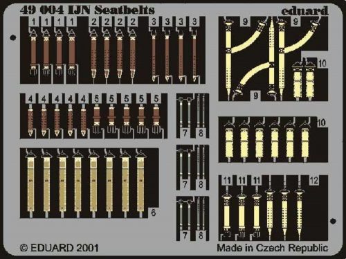 Eduard Seatbelts IJN 1:48 (49004)