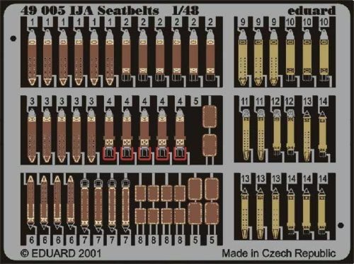 Eduard Color Seatbelts IJA 1:48 (49005)