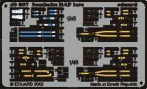 Eduard Color Seatbelts RAF late 1:48 (49007)