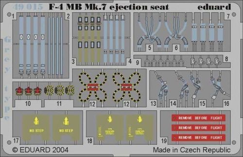 Eduard F-4 Phantom II MB Mk.7 Ejection Seat Grey 1:48 (49015)