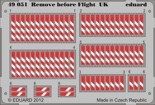 Eduard Remove before flight UK 1:48 (49051)