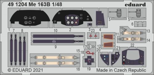 Eduard Me 163B 1/48 for GASPATCH MODELS 1:48 (491204)