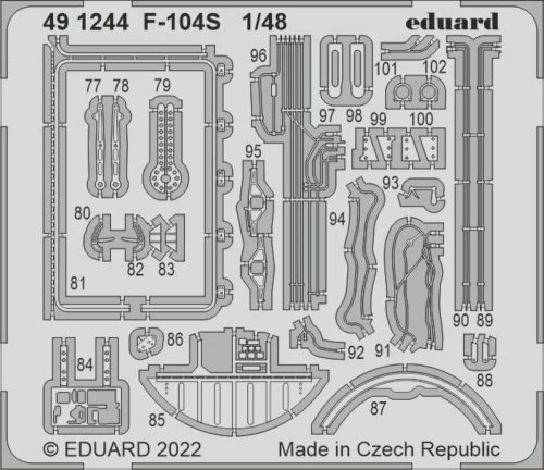 Eduard F-104S for KINETIC 1:48 (491244)