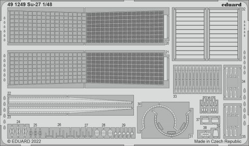 Eduard Su-27 for GREAT WALL HOBBY 1:48 (491249)