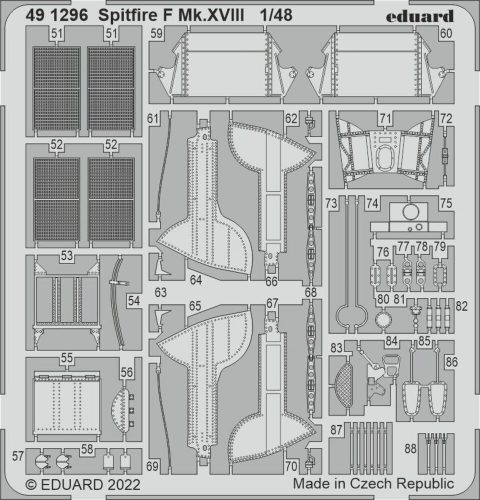 Eduard Spitfire F Mk.XVIII 1:48 (491296)