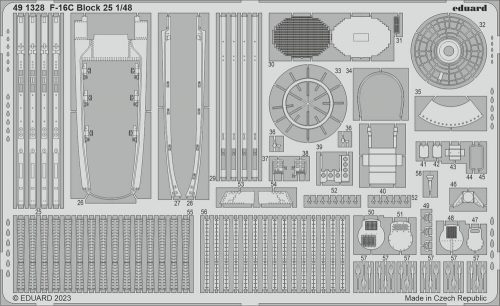 Eduard F-16C Block 25 1/48 for KINETIC 1:48 (491328)