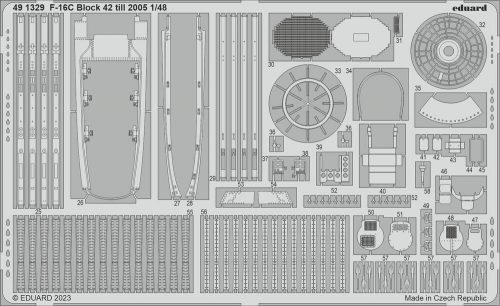 Eduard F-16C Block 42 till 2005 1/48 for KINETIC 1:48 (491329)