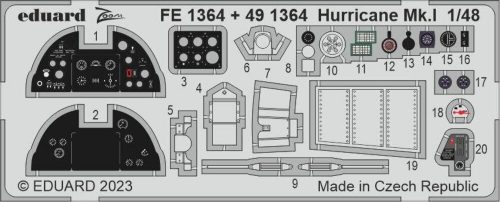 Eduard Hurricane Mk.I 1/48 HOBBY BOSS 1:48 (491364)