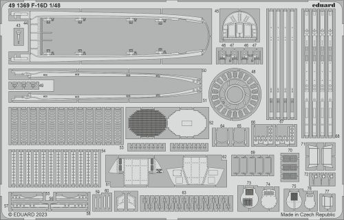 Eduard F-16D Block 30 1/48 KINETIC 1:48 (491369)