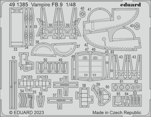 Eduard Vampire FB.9 1/48 AIRFIX 1/48 (491385)