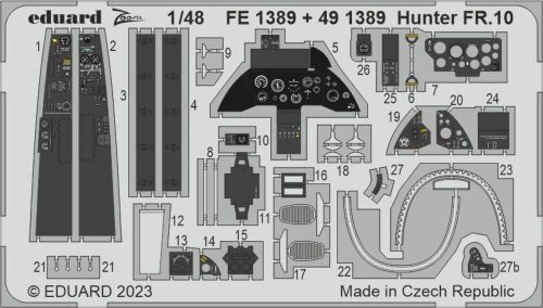 Eduard Hunter FR.10 1/48 AIRFIX 1/48 (491389)