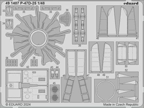 Eduard P-47D-25 (491407)