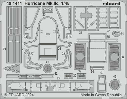 Eduard Hurricane Mk.IIc (491411)