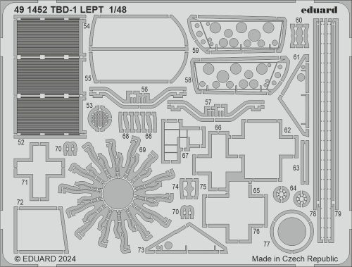 Eduard TBD-1 1 HOBBY BOSS 1:48 (491452)