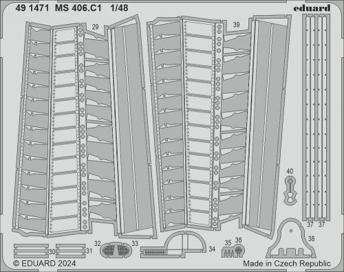 Eduard MS 406.C1 1:48 (491471)