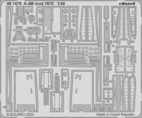 Eduard A-4M mod. 1970 MAGIC FACTORY 1:48 (491479)